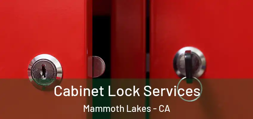  Cabinet Lock Services Mammoth Lakes - CA