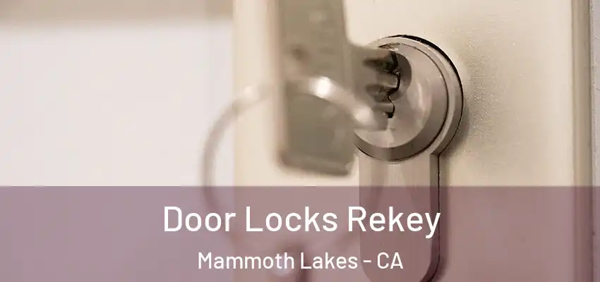  Door Locks Rekey Mammoth Lakes - CA