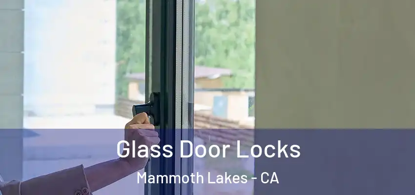  Glass Door Locks Mammoth Lakes - CA