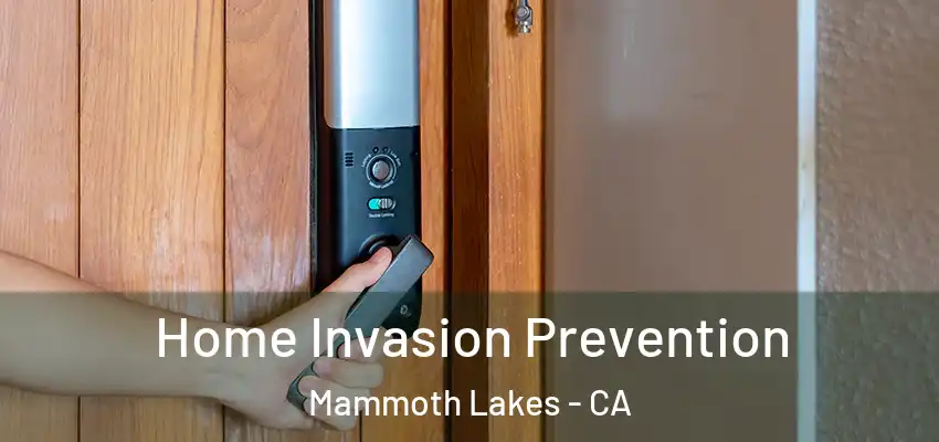  Home Invasion Prevention Mammoth Lakes - CA