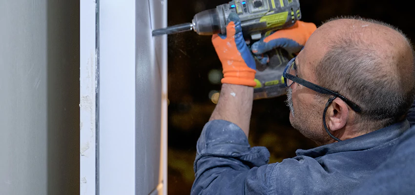 Rim Peephole Cam Installation in Mammoth Lakes, California