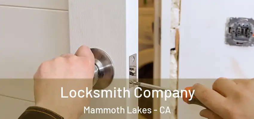  Locksmith Company Mammoth Lakes - CA