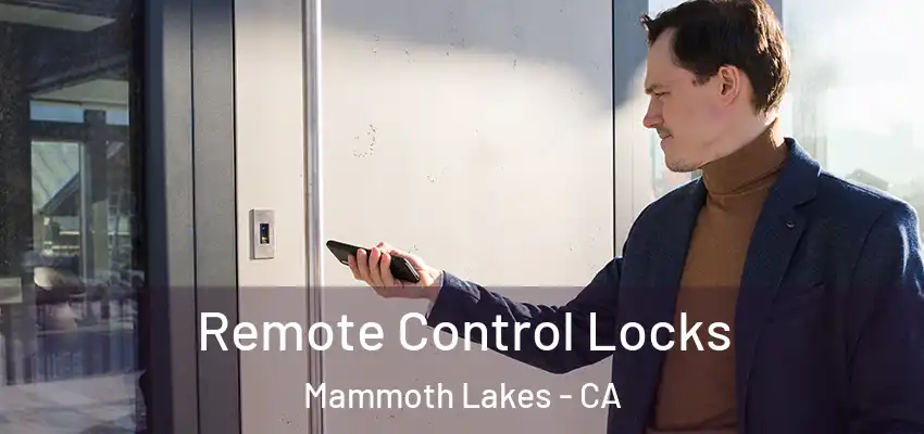  Remote Control Locks Mammoth Lakes - CA